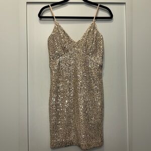Sparkling Sequin Mini Dress